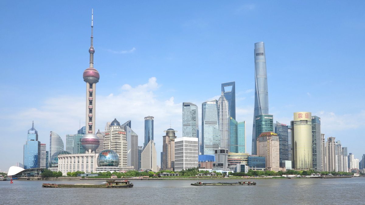 Pudong Skyline from The Bund, Shanghai