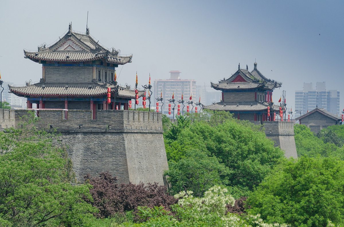 Xi'an ancient city wall